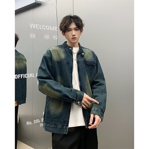 秋季新款美式复古夹克水洗外套 QB01 P80图片