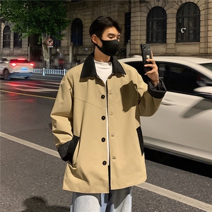 新款休闲风衣图片