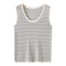 新款针织背心女精纺夏季薄款纯色无袖打底衫吊带内搭上衣背心，女装背心吊带，东远绒业