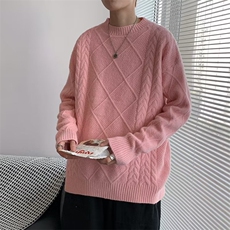 毛衣男港味2023秋季复古日系针织衫M119P46，男装针织衫/毛衣，星座1116-2