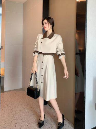 时尚潮流两件套连衣裙，女装连衣裙，英利伊人