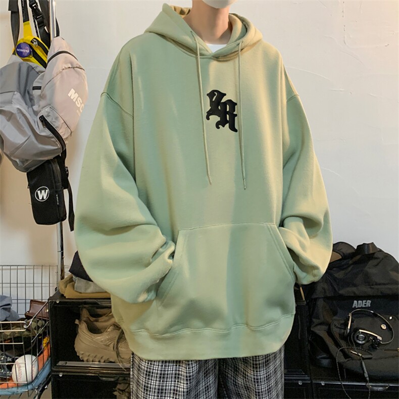 ！发泡印花！连帽圆领卫衣男装港风帽衫男LM119-P35,男装卫衣,电商B367