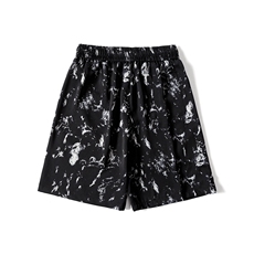 短袖衬衫男+短裤男套装男聚酯纤维M-5XL大码TZ78705P50控98，男装休闲套装，星座227-7