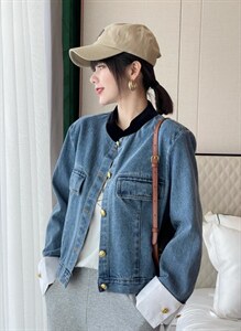 小香风牛仔外套,其它,跳跳谷