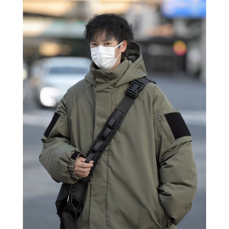 新款棉衣男冬季棉袄外套冲锋棉衣  F929 P100图片