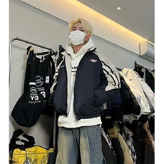 青少年冬季棉衣外套男女双面穿立领户外防风保暖冬款棉服MH199，男装棉衣，星座1116A（原606A-3）