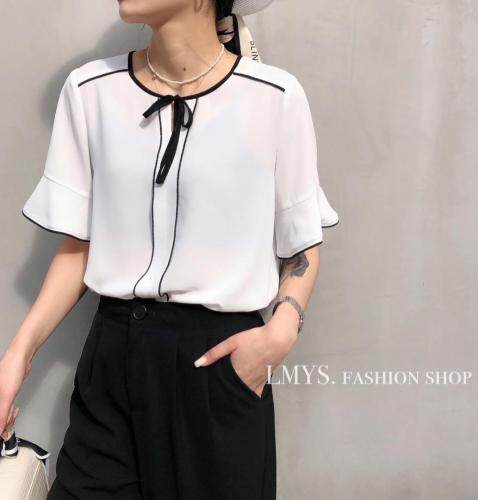 飘逸气质高雅小衫，女装，兰魅依生