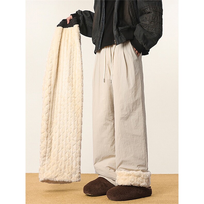 冬季羊羔毛加绒加厚防水棉裤，男装棉裤，星座410-6（原星座1304-1）