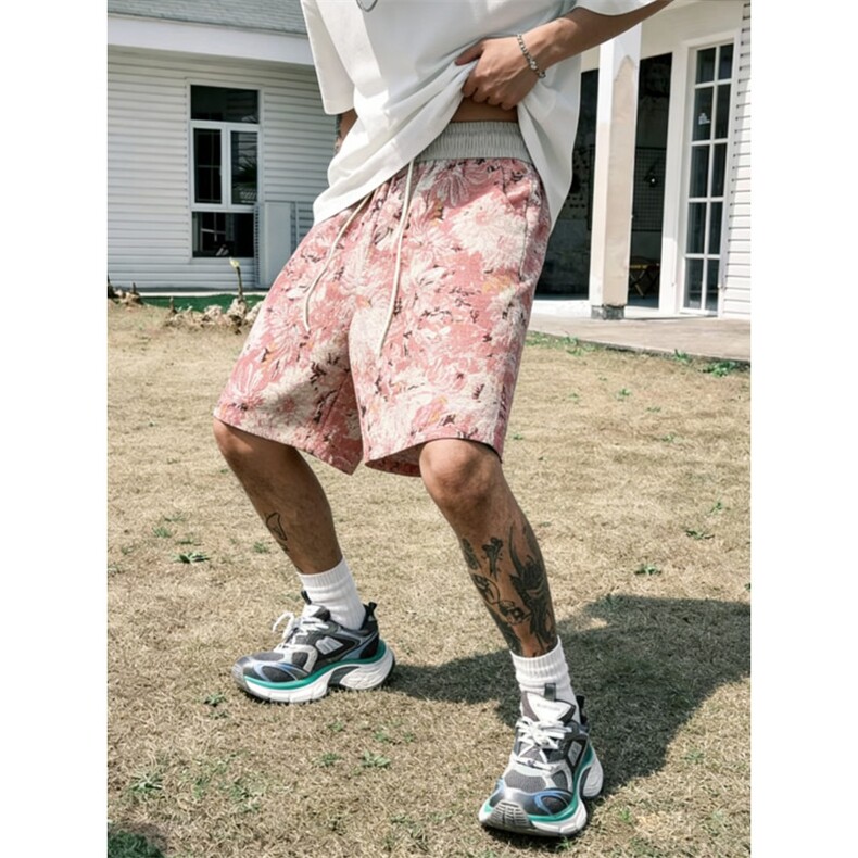 现货！夏威夷风格短裤休闲裤五分裤夏季裤子A061-AD01578-特P25，男装牛仔裤，电商A061