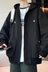 XZ102B-1春秋季宽松/连帽休闲外套潮夹克JK2537-P85，男装夹克，星座102B-1