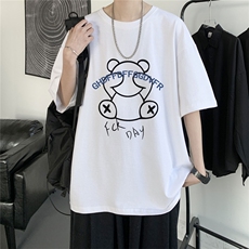 电商DSA028-DT21V145棉P202023新款圆领印花短袖男控38，男装T恤，电商A028