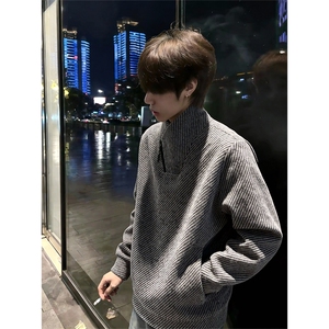 (有原版亮片)美式条纹交叉V领卫衣XZ514-2-HWY70-常规P25 加绒P30图片