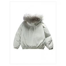MA725-P105网图潮小牛津情侣派克服毛领冬季加厚外套毛领可拆卸，男装棉衣，星座1611A