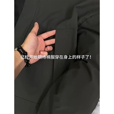 现货美式高街休闲夹克冬季立领纯色三防户外工装加厚棉服外套，男装夹克，电商A486