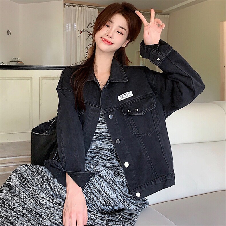 小个子牛仔外套女春季新款设计感小众洋气时尚短款夹克NZ012-75,男装工装外套,星座911-3