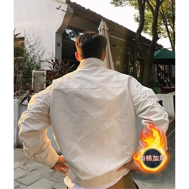 网图原宿简约慵懒日系加厚夹棉夹克棉服外套棉衣A025-LY16504-P60,男装夹克,电商A025