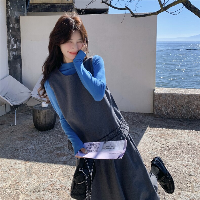 新款2026春季法式木耳边拼接三件套装6215-P185-K298,女装套装/套裙,2C057