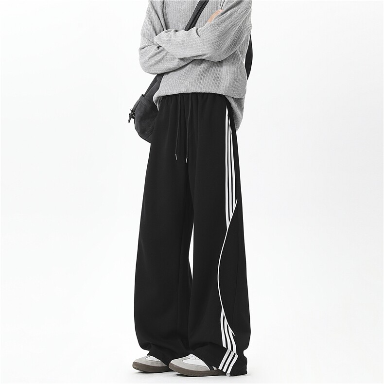 现货2025春款65%棉卫裤男长裤直筒裤子特P45控78，男装休闲裤，电商D205