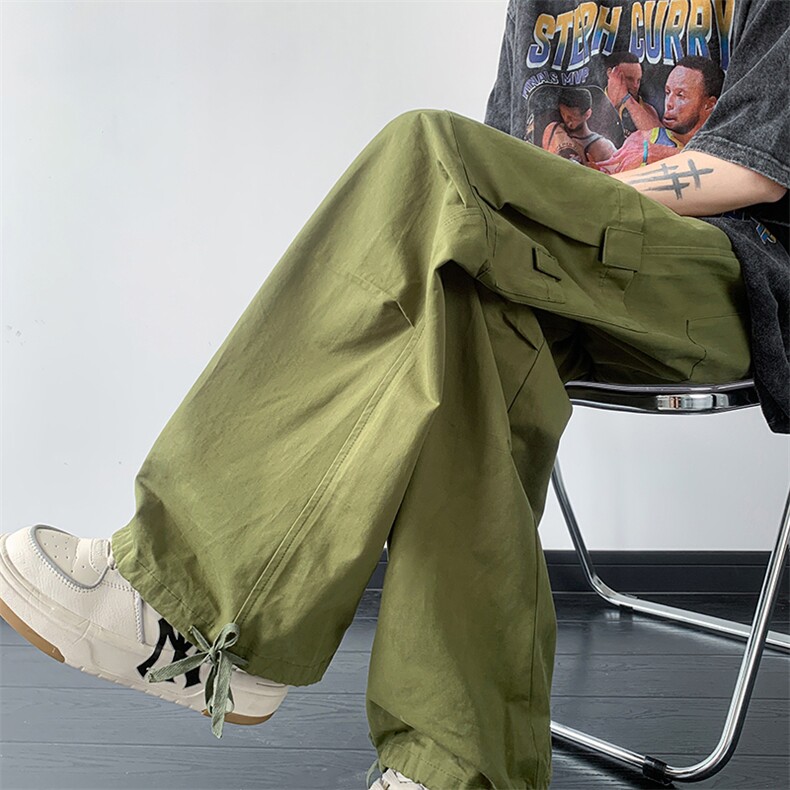 B221美式ins街头hiphop宽松工装休闲裤子LK23122-P65控88,男装休闲裤,电商B221