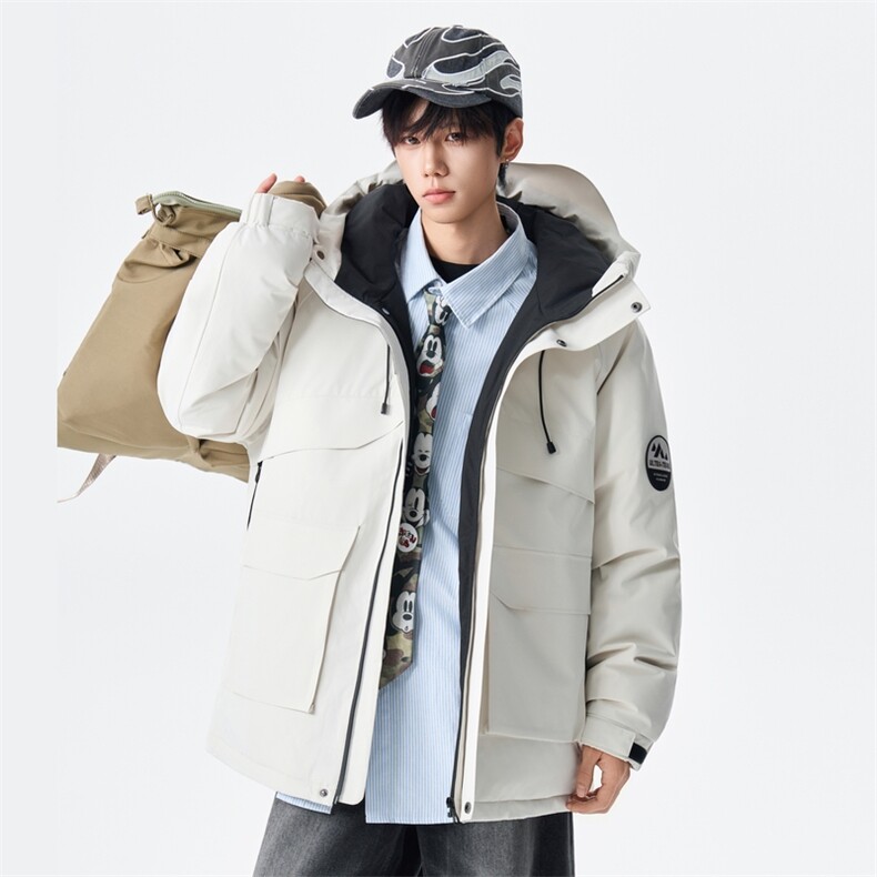 冬季羽绒服男款户外工装休闲情侣加厚保暖外套XZ309Y95707P248,男装羽绒服,星座309（原A406）