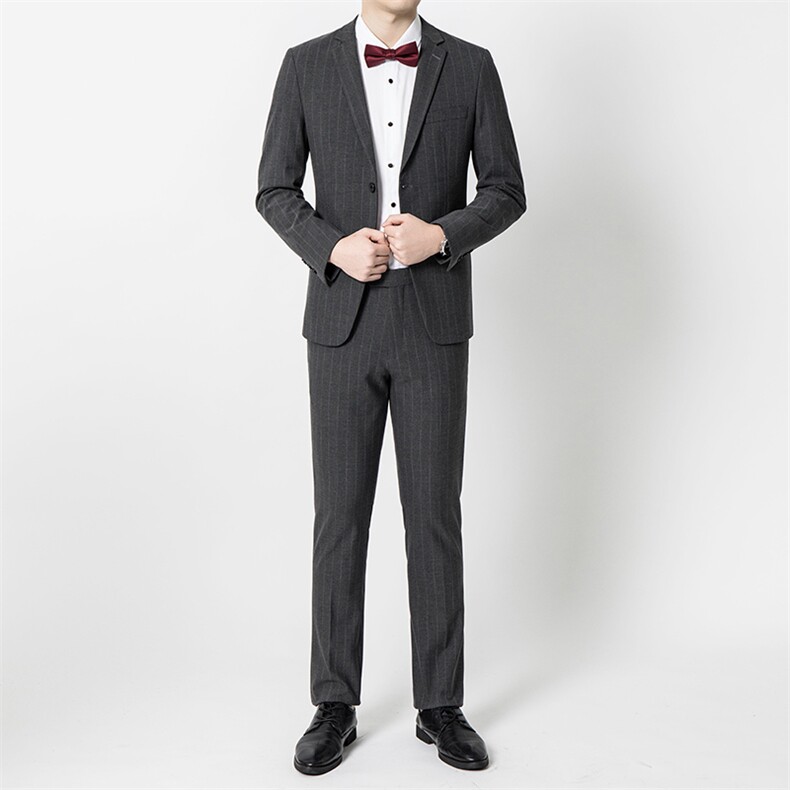 ASD8986春季新款男士西服礼服西装修身商务休闲男装西服套装图片