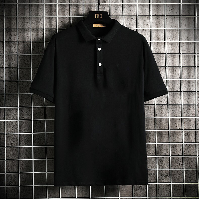 PL57099-P35翻领短袖polo衫男大码胖子半袖t恤男有领保罗衫,男装Polo衫,电商A040A
