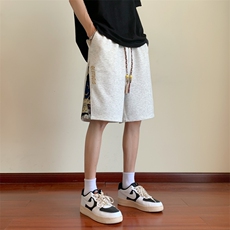 ！2023夏季新款男士风短裤潮流民族风五分裤DK245P35，男装休闲裤，电商B220
