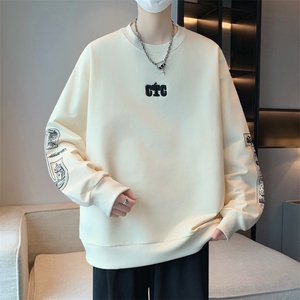 卫衣春季新款印花青少年套头男潮流学生休闲宽松WY822-P53图片