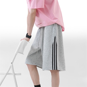 主推现货~夏季华棉三条杠运动短裤A537特P35控58图片