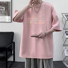 麂皮绒短袖t恤男大码半袖男JD82443-P25，男装T恤，电商A040