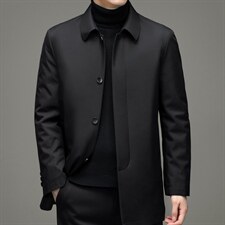 新款冬季拆卸内胆羽绒服男装保暖白鸭绒外套爸爸装YYYR9605-P235,男装羽绒服,电商B212（原钱塘6029）