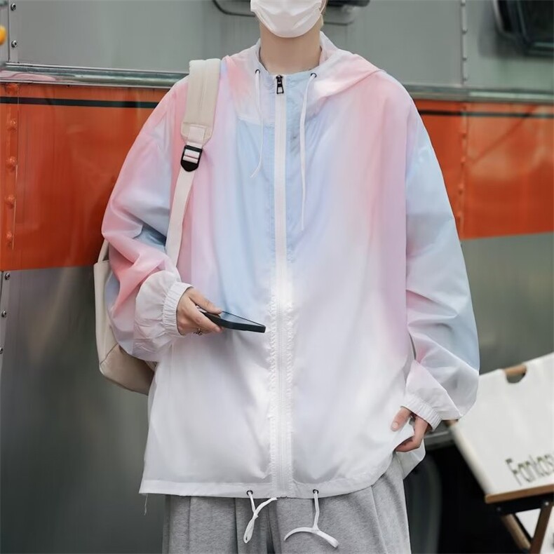 潮流夹克潮男休闲时尚外套防晒衣薄款W32P36,男装夹克,星座1116-2