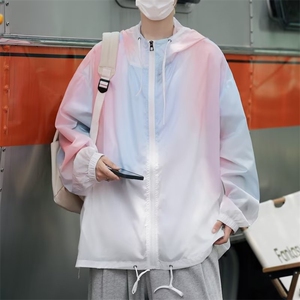 潮流夹克潮男休闲时尚外套防晒衣薄款W32P36图片