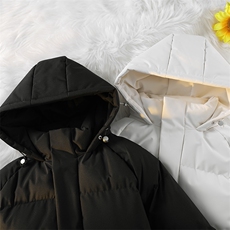 2025长款棉服新秋冬季防寒棉衣外套过膝棉袄情侣HZ8817-P108，男装棉衣，星座610B-1