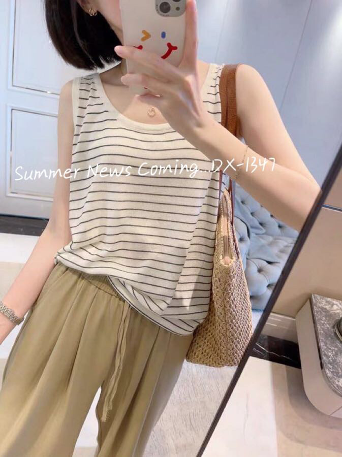 2025夏季显瘦百搭日常吊带女,女装背心吊带,洛丽兰可