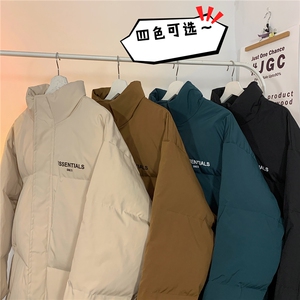 港风 2025新品冬装宽松情侣装男装棉衣棉服冬装加厚外套G1032P118图片