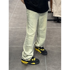 【网图】cleanfit黄泥染牛仔裤直筒美式高街vibe裤子NZ22LL-P48，男装牛仔裤，星座1007（原301D）