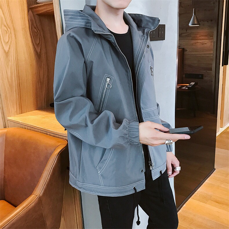 2021春季夹克外套男士登山工装外套休闲茄克DS226T,男装夹克,电商A102