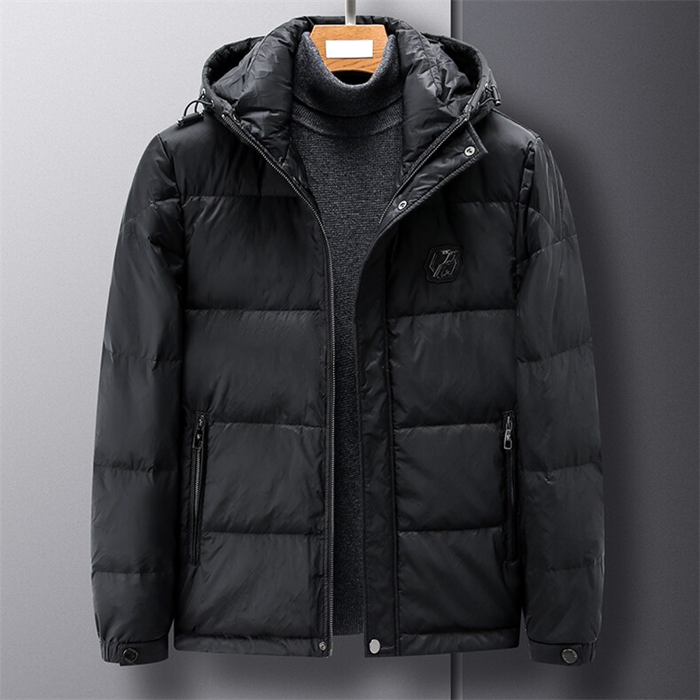 羽绒服冬季男装90%白鸭绒羽绒服立领加厚时尚青年外套HP8807-P320,男装羽绒服,星座1105-3