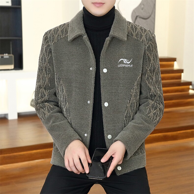 秋冬新款男士个性潮流毛呢大衣短款夹克外套上衣D17P145控228，男装毛呢大衣，电商B226