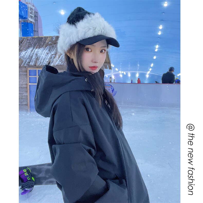 冬新港风户外两件套滑雪服套装防风防水情侣款保暖外套TZ033-P220,男装休闲套装,电商A001-1
