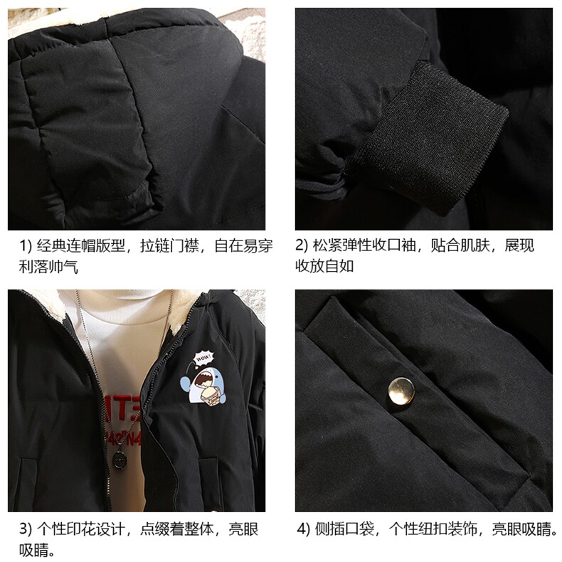 MY16239-P100加厚加绒连帽衣男大码服男面包服男砖墙挂拍,男装棉衣,电商A040A