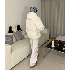 1506-1/M78221/P89温柔风粉色立领保暖棉服外套，男装棉衣，星座1506-1