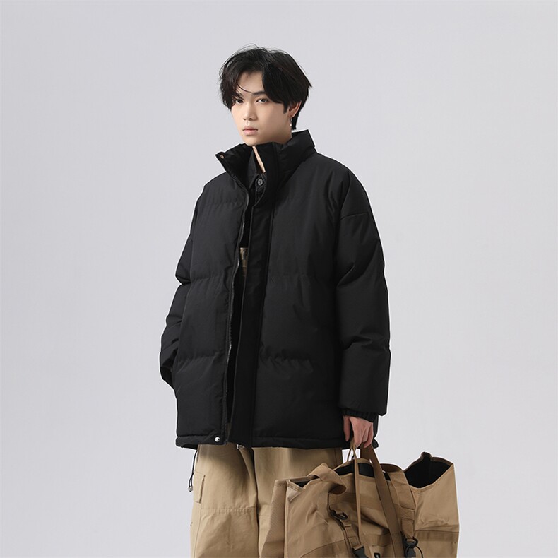 主推！三防面料加绒加厚立领大码棉衣羽绒服男MY1266-特批68,男装羽绒服,星座610B-1