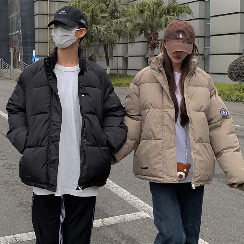 情侣款2025新款飞行冲锋衣棉服工装夹克女短款宽松棒球服C516-95,男装夹克,星座911-2(原星座613-2）