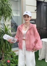 2025时尚百搭简约薄款修身型休闲衬衣，女装衬衫，翩雅女装供货