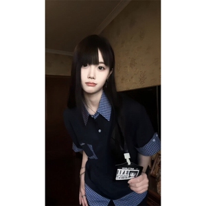 【有货】BK905CC-特P38 假两件拼接polo衫短袖T恤男女图片