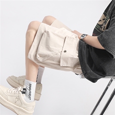 抖音得物速干裤宽松短裤子男大口袋工装裤运动裤DK27-特批25，男装牛仔裤，电商A099