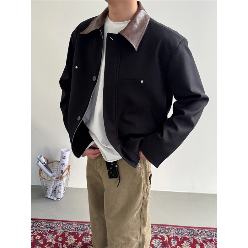 现货JY167-P70美式痞帅cleanfit巴恩风工装短款棒球服网图,男装工装外套,星座1501-3
