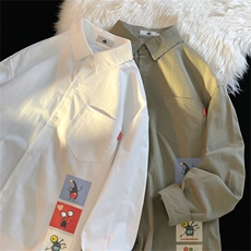 电商DSA028-CS2135100聚酯P352022款印花休闲长袖衬衫控59.9，男装衬衫，电商A028